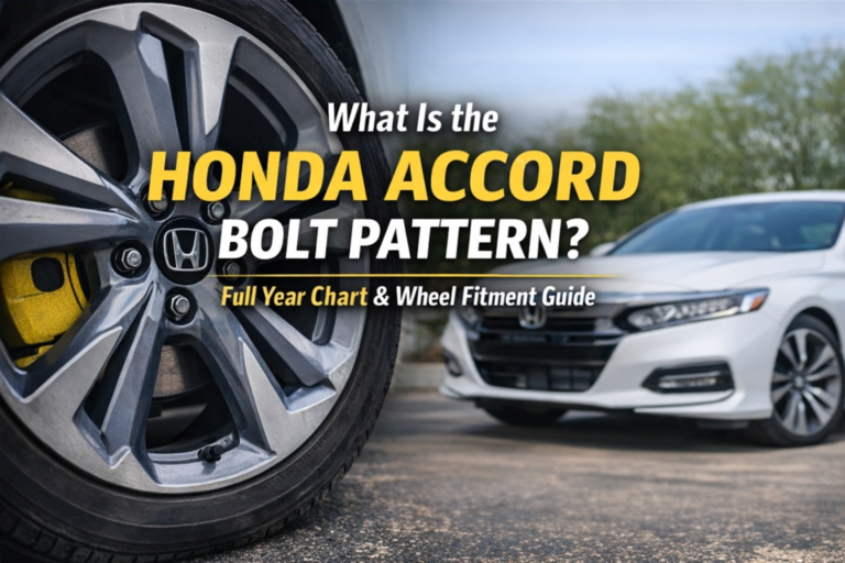 Honda Accord Bolt Pattern