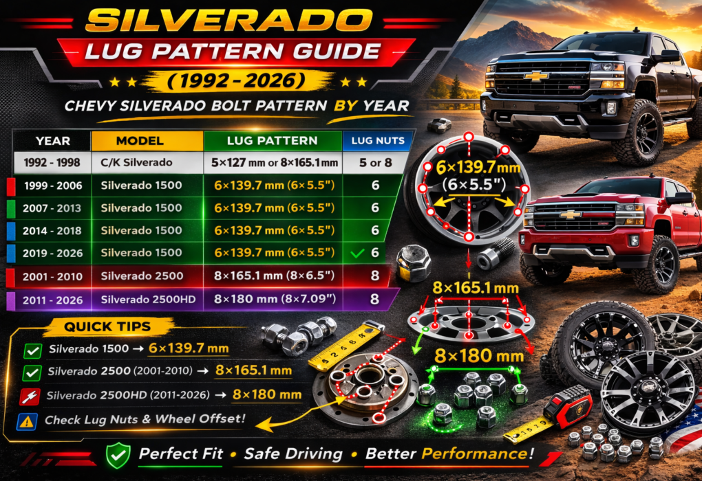 Silverado Lug Pattern