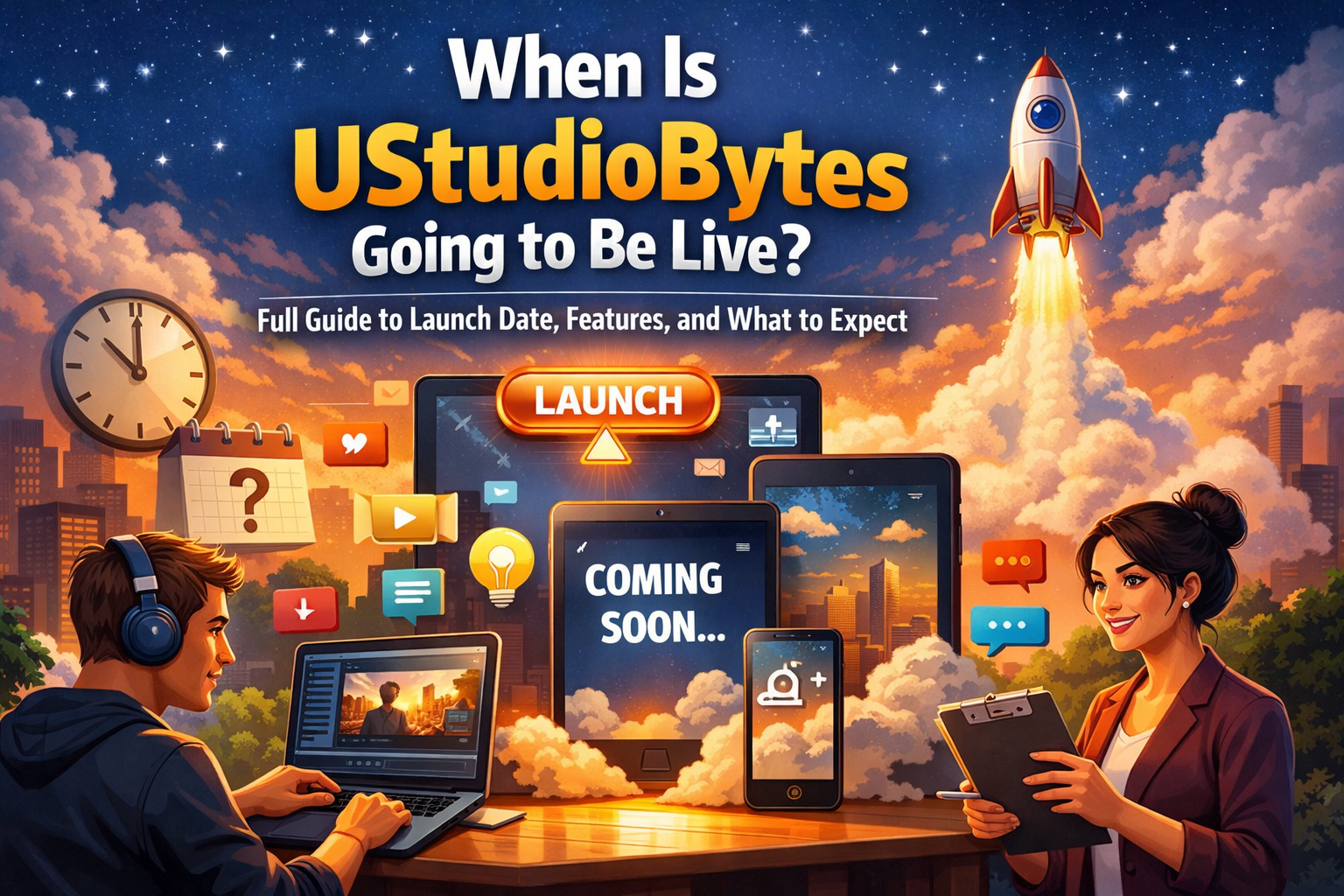 when is ustudiobytes going to be live