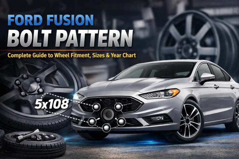 Ford Fusion Bolt Pattern