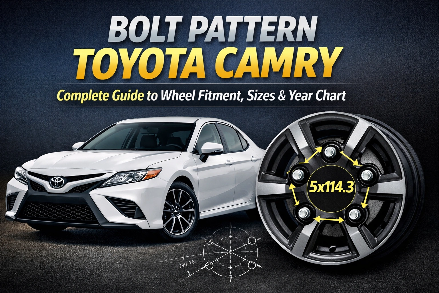 Bolt Pattern Toyota Camry