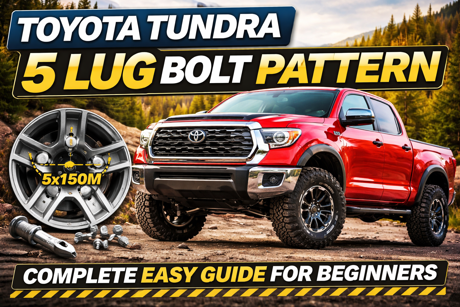 Toyota Tundra 5 Lug Bolt Pattern
