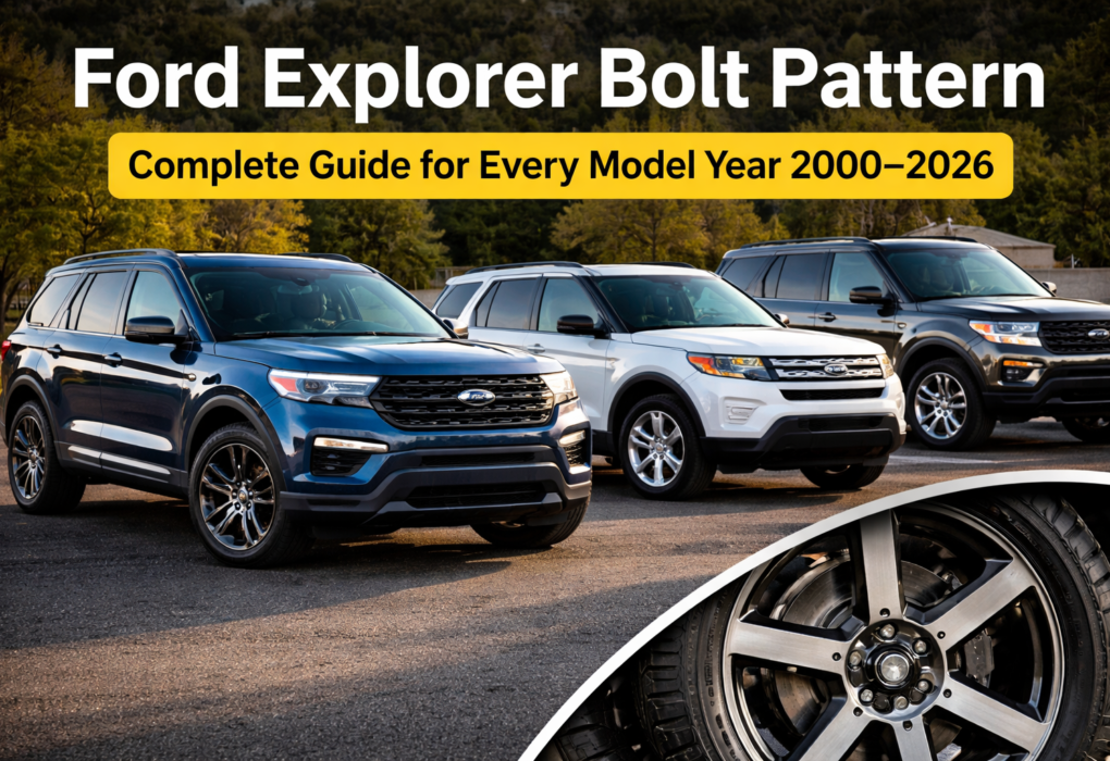 Ford Explorer Bolt Pattern