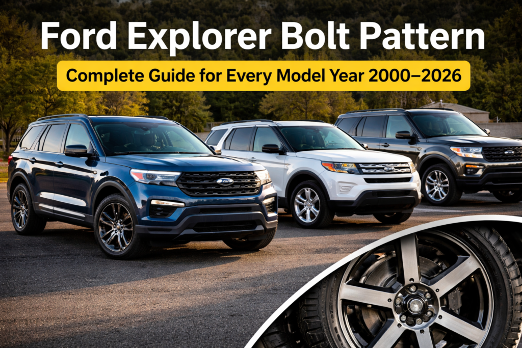 Ford Explorer Bolt Pattern