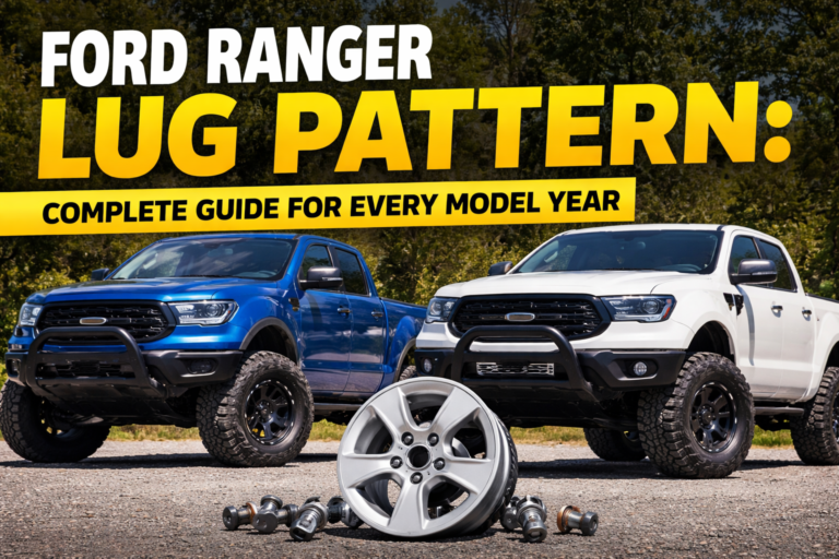 Ford Ranger Lug Pattern