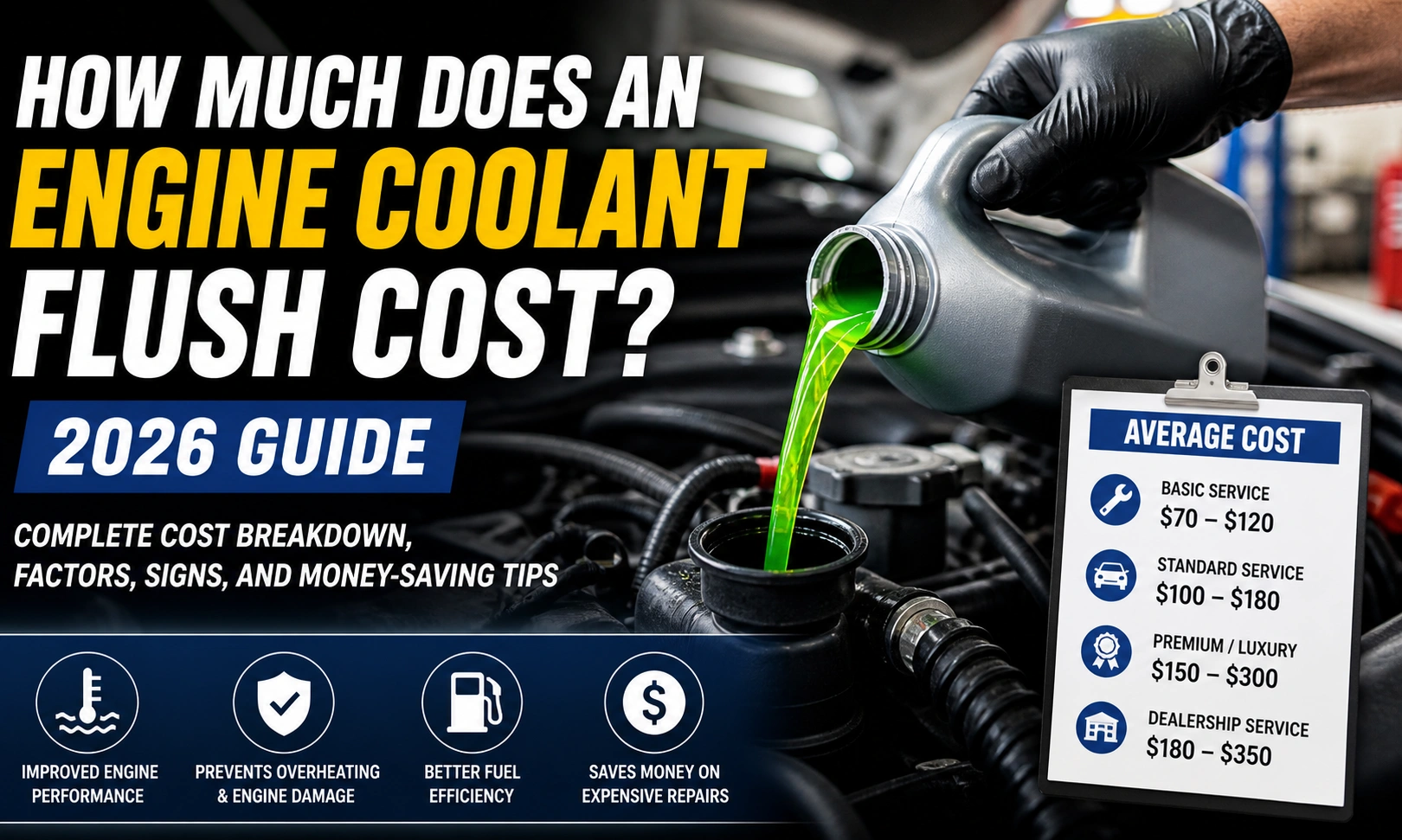 Engine Coolant Flush Cost