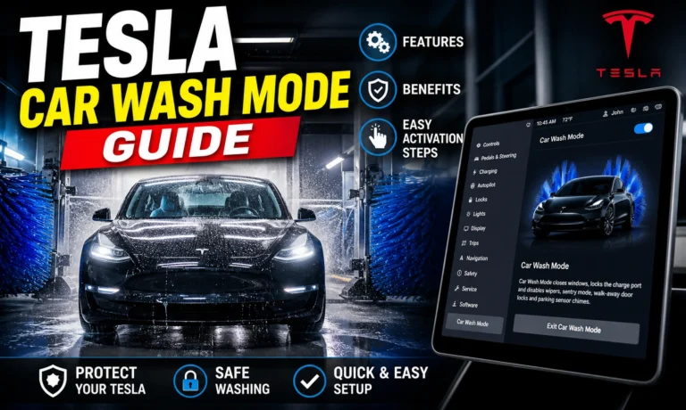Tesla Car Wash Mode