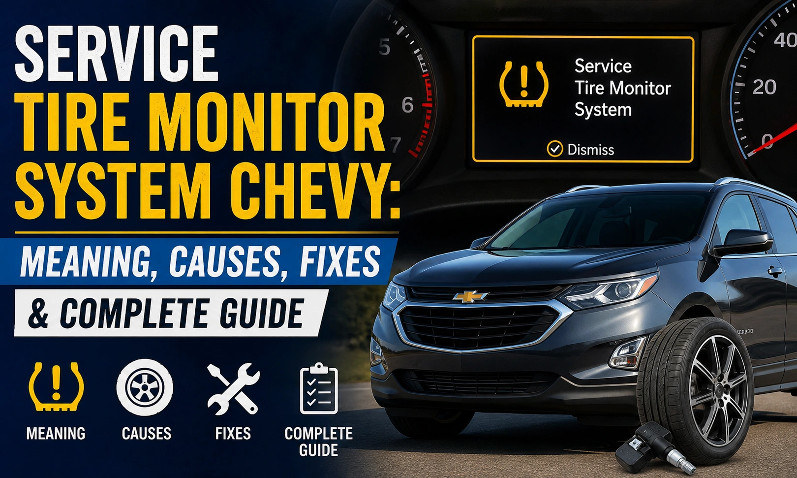 Service Tire Monitor System Chevy